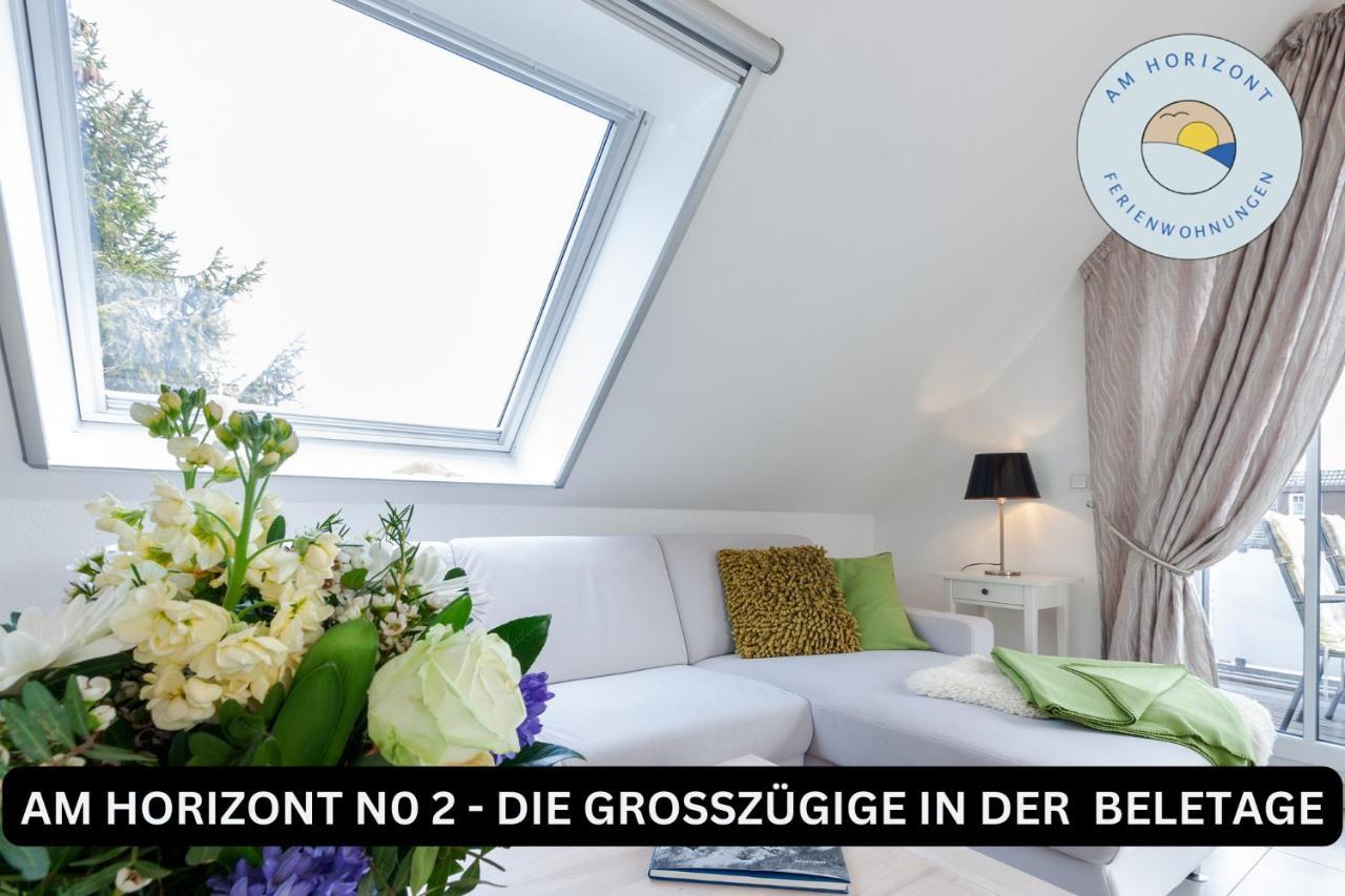 Am Horizont No 2 Fuer 2- 4 Pers, 2 Schlafz, Suedbalkon, Parkplatz Strandnah 400 Meter 징스트 외부 사진