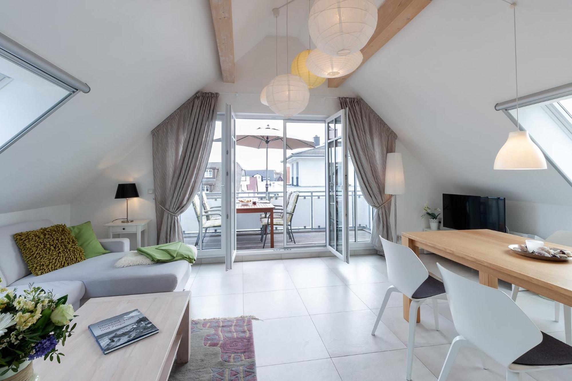 Am Horizont No 2 Fuer 2- 4 Pers, 2 Schlafz, Suedbalkon, Parkplatz Strandnah 400 Meter 징스트 외부 사진
